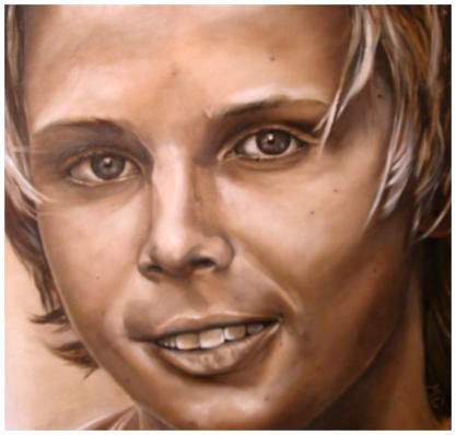 Karel - 2006 50x50cm  (Olieverf op canvas)