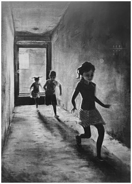 Hide & seek, 2025, 100x70cm