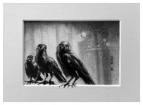 the Birds 3, 2025 20x15 cm