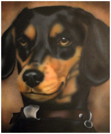 Snappie - 2004 (40x50 / Airbrush op canvas)
